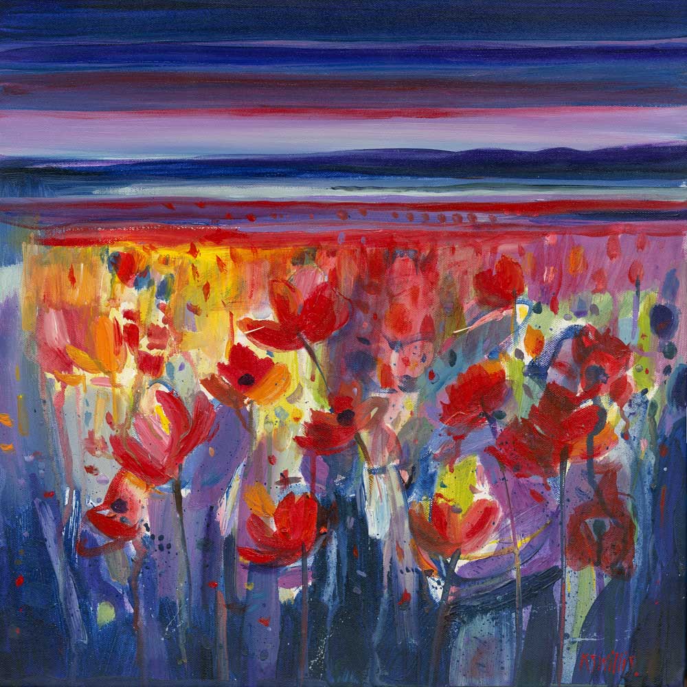 Dancing Poppies Limited edition print