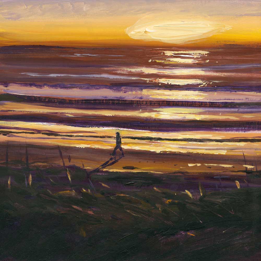 Walk at Sunrise Alnmouth Northumberland