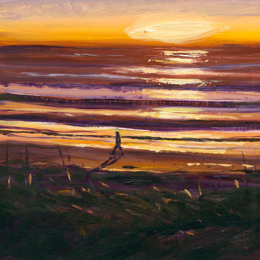 Walk at Sunrise Alnmouth Northumberland