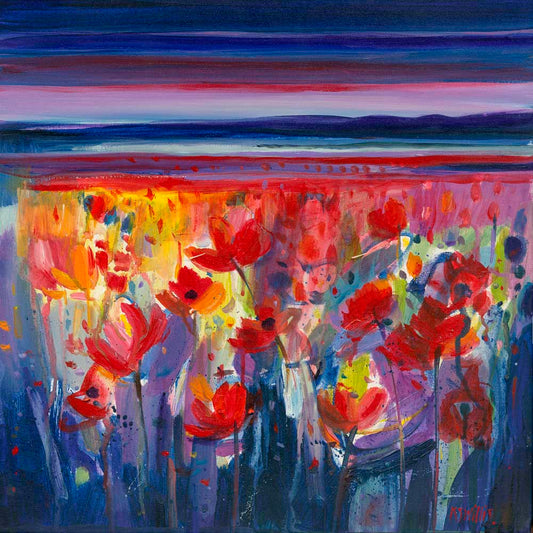 Dancing Poppies Limited edition print
